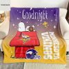 New England Patriots Funny Grinch Kiss Ass Christmas Blanket Quilt