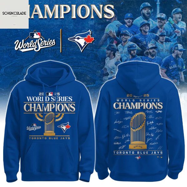 Toronto Blue Jays 2025 World Series Hoodie