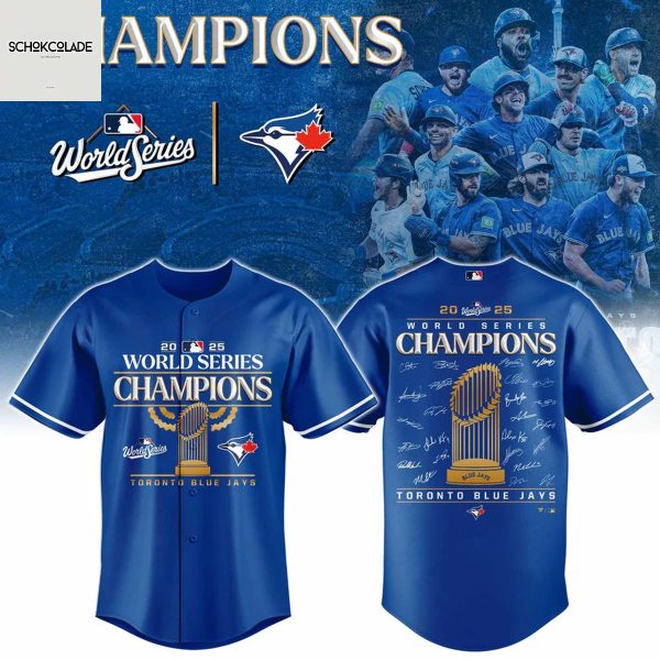 Toronto Blue Jays 2025 World Series Jersey