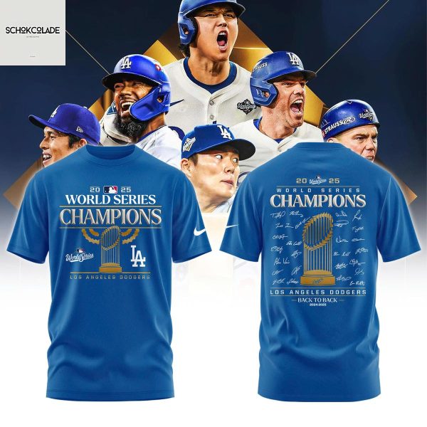 Los Angeles Dodgers 2025 World Series Champions Hoodie Shirt