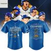 Los Angeles Dodgers Back To Back World Series Champions 2025 Jersey