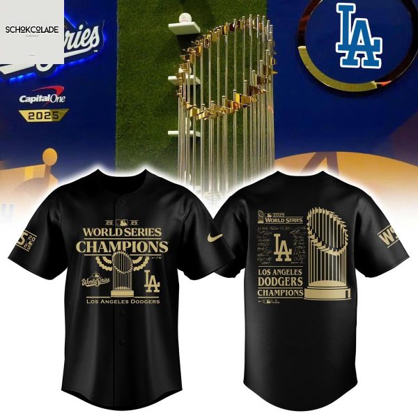 Los Angeles Dodgers 9x Champions World Series Jersey