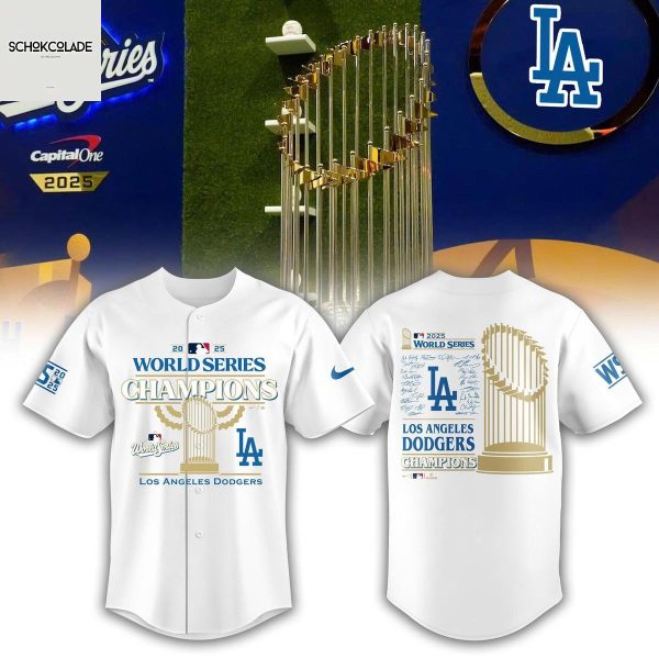 Los Angeles Dodgers 9x Champions World Series Jersey