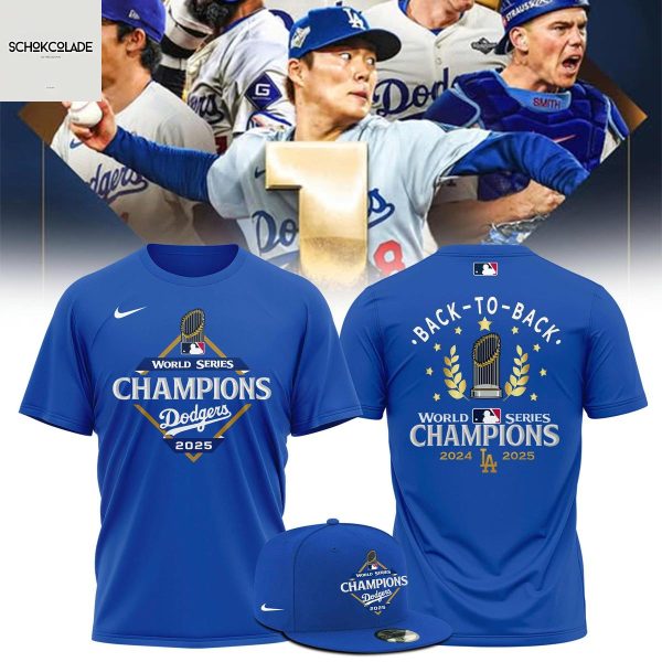 Los Angeles Dodgers Back To Back World Series Champions 2025 Hoodie Shirt